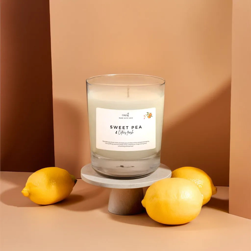 Sweet Pea & Citrus Fruit 30cl Candle